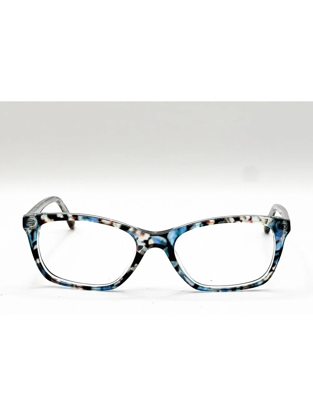 Bebe BB5145 400 Blue Floral Full Rim Authentic Eyeglass Frames 53-17-135
